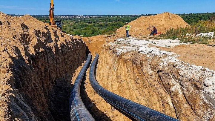 Каналізаційний колектор до Винників побудовано на 94%: Львівводоканал обіцяє завершити роботи до середини грудня