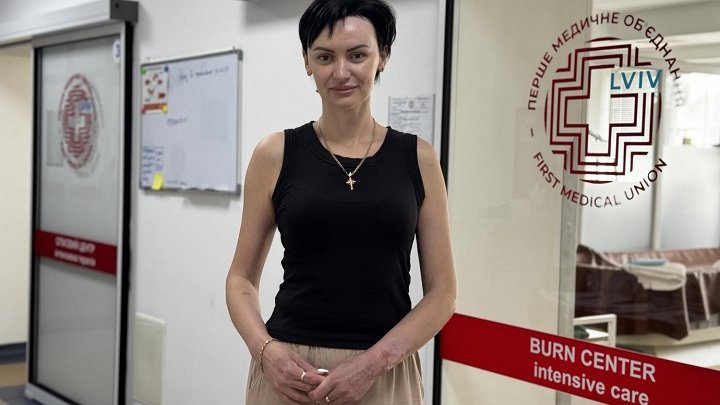 Львівські лікарі повертають до життя одеситку, яка втратила чоловіка та отримала опіки половини тіла після атаки “Шахеда”