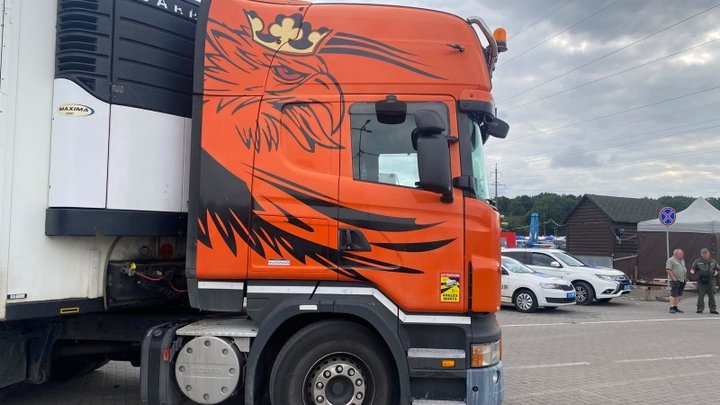 Львів: вантажівка Scania збила літню жінку на проспекті Івана Павла II, відкрито кримінальне провадження