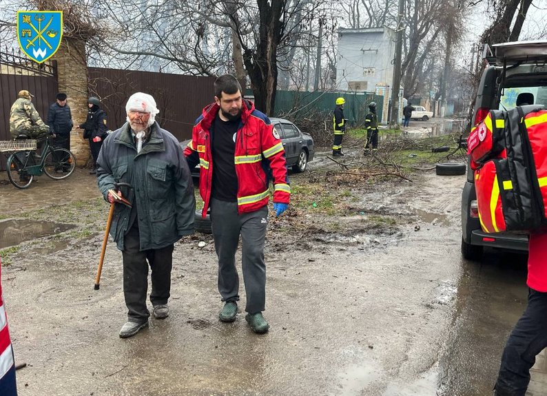 Ракетна атака на Одесу 15 березня 2024 року: поранений чоловік