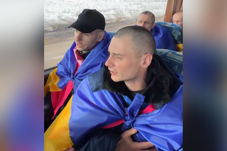 Звільнений з полону військовий із Заставни на Буковині Михайло Данилюк