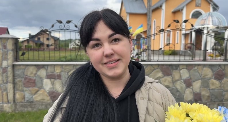 Троюрідна сестра Уляна Борисюк, Складановський, зустріч, полон