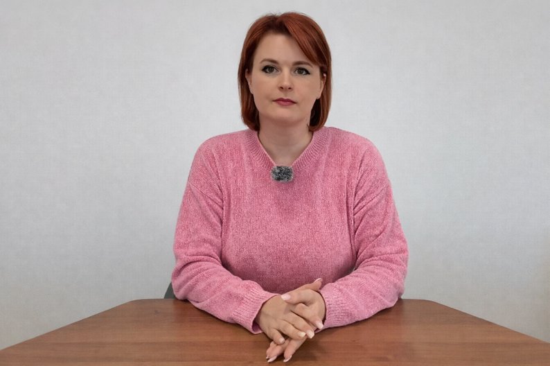 Речниця акціонерного товариства "Миколаївобленерго" Анастасія Прокоф’єва