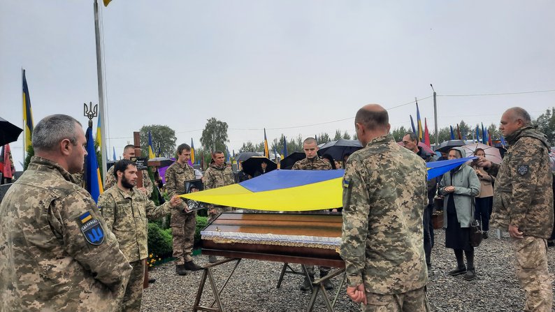 Богдан Власій, Чукалівка, похорон
