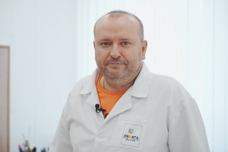 Лікар-інфекціоніст у Близнюківській лікарні Олег Косик