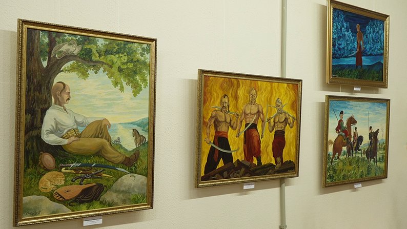 У Кропивницькому відкрили виставку художника, який повернувся з війни У Кропивницькому відкрили виставку художника, який повернувся з війни