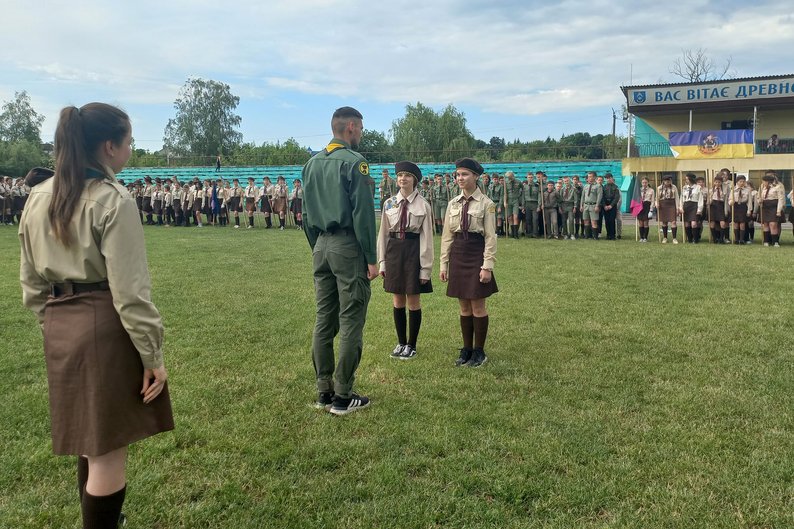 На Рівненщині пластуни розпочали сезон літнього таборування
