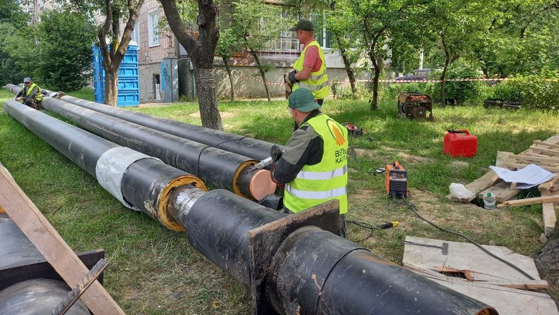 У Луцьку розпочався плановий ремонт тепломереж: 16 будинків без гарячої води