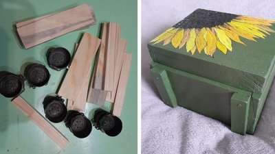 Художниця з Черкащини розмальовує військові трофеї для аукціонів