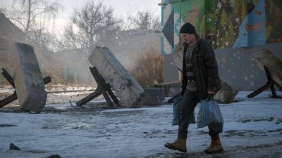 Чоловік у Бахмуті