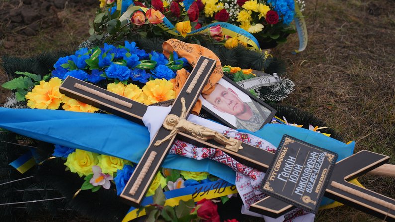 Був два роки в полоні: на Черкащині поховали загиблого захисника