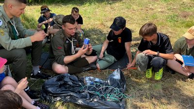 На Рівненщині пластуни розпочали сезон літнього таборування