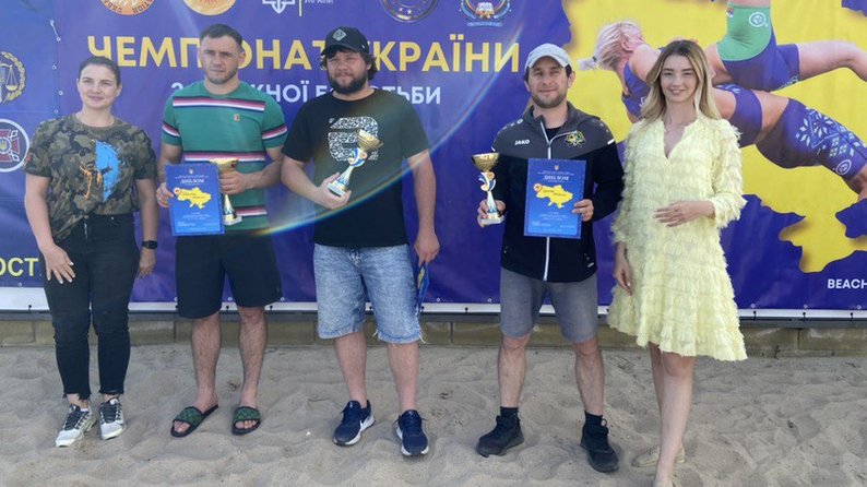 Сумчани здобули медалі на чемпіонаті України з пляжної боротьби