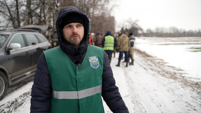 Артем Коломієць, представник державної екологічної інспекції у Чернігівській області