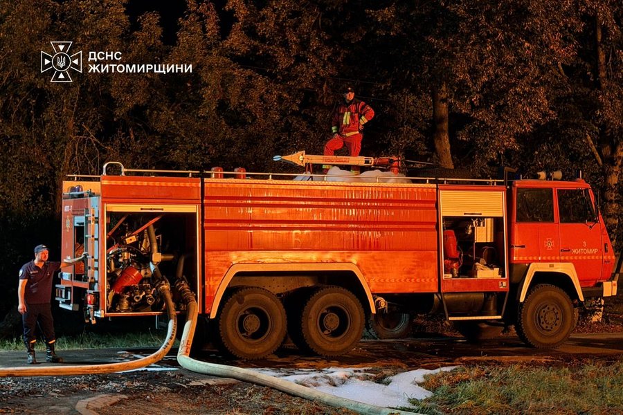 Армія РФ атакувала Житомирщину: пошкоджені промислові об'єкти та складські приміщення