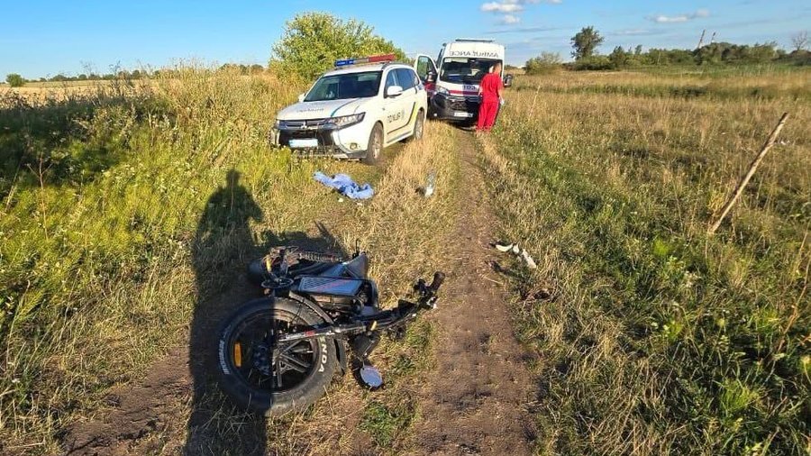 На Львівщині зіткнення на електровелосипеді закінчилося госпіталізацією двох підлітків