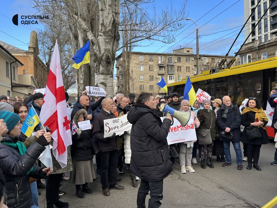 Мітинг за звільнення Саашкашвілі