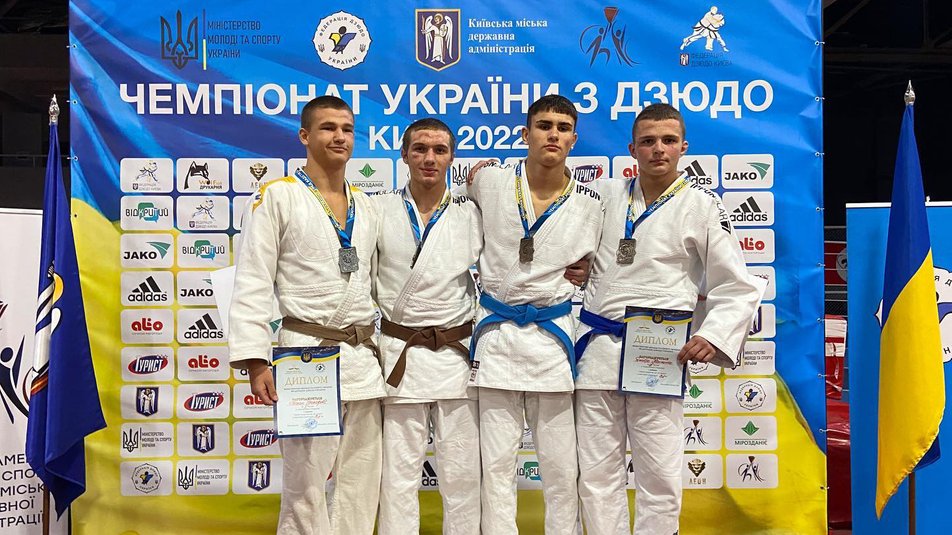Дзюдоїсти з Кіровогорадщини стали призерами чемпіонату України