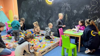 Підтримка та розвиток дітей під час війни. У Миколаєві працюють дві точки простору "Спільно"