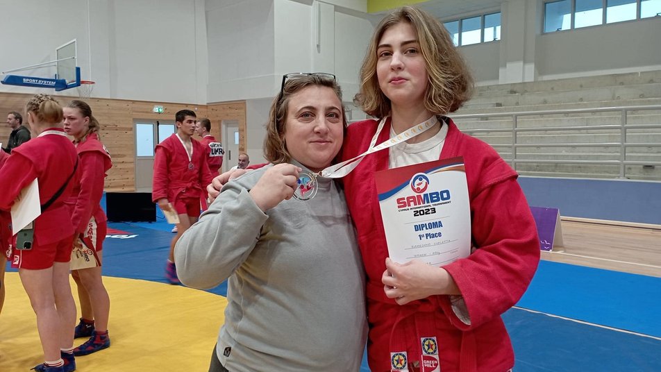 Спортсменка з Житомира виборола дві золоті медалі на Кубку світу з самбо