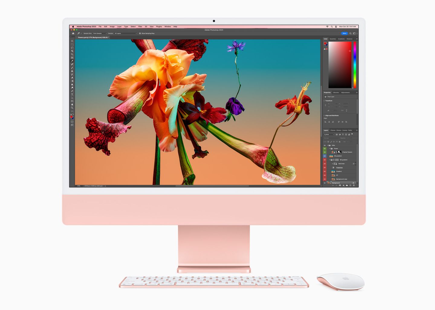 Новий чип М3, 24-дюймовий екран та 10-ядерна відеокарта: Apple представила новий iMac